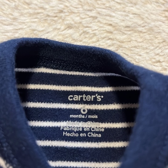 2 for $10) carters monkey footie/ sleeper 🙈 - Picture 4 of 6